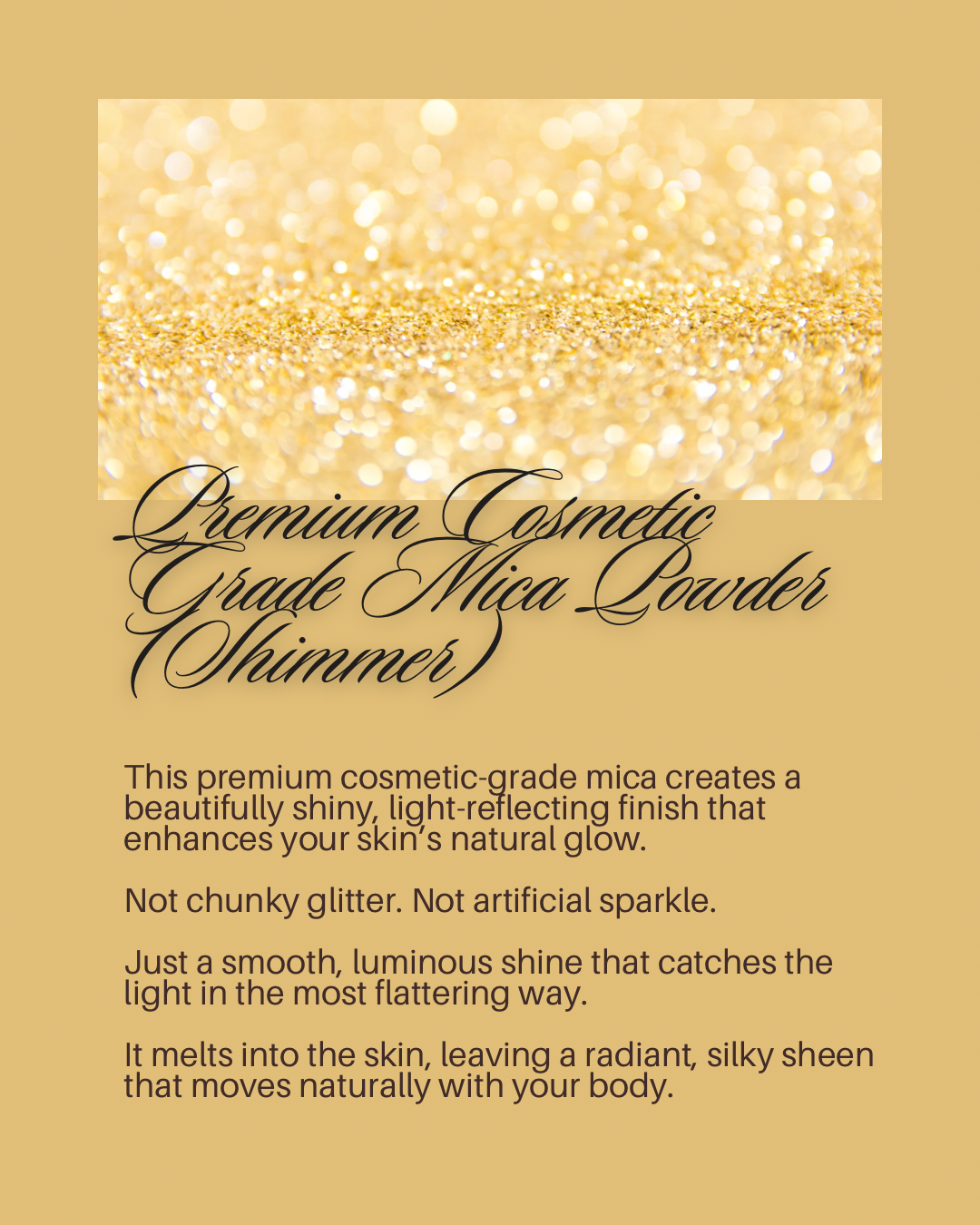 Golden Goddess Shimmer Body Oil