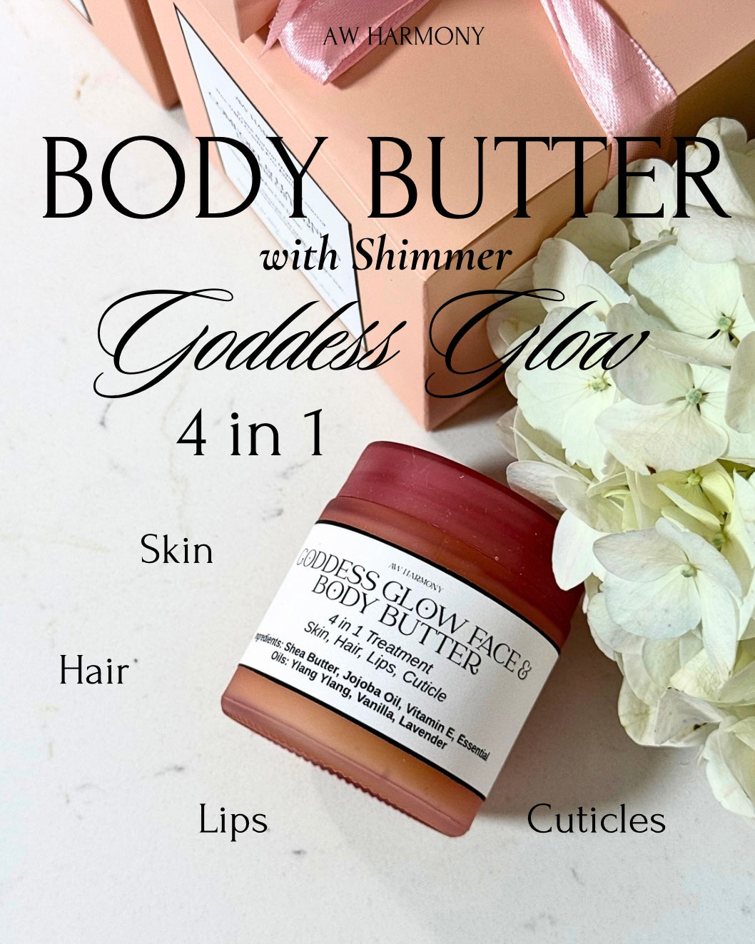 Shimmer Goddess Glow 4 in 1 Butter