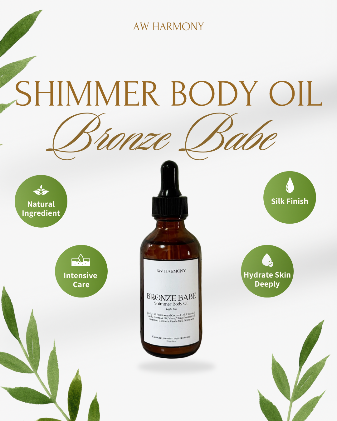 Bronze Babe Shimmer Body Oil